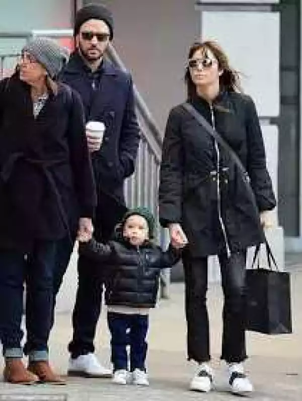 Justin Timberlake and wife Jessica Biel explore New York City with their cute son (Photos)